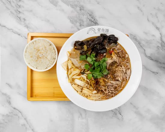 Laotan Sauerkraut Pork Rice / 老坛酸菜肥牛饭